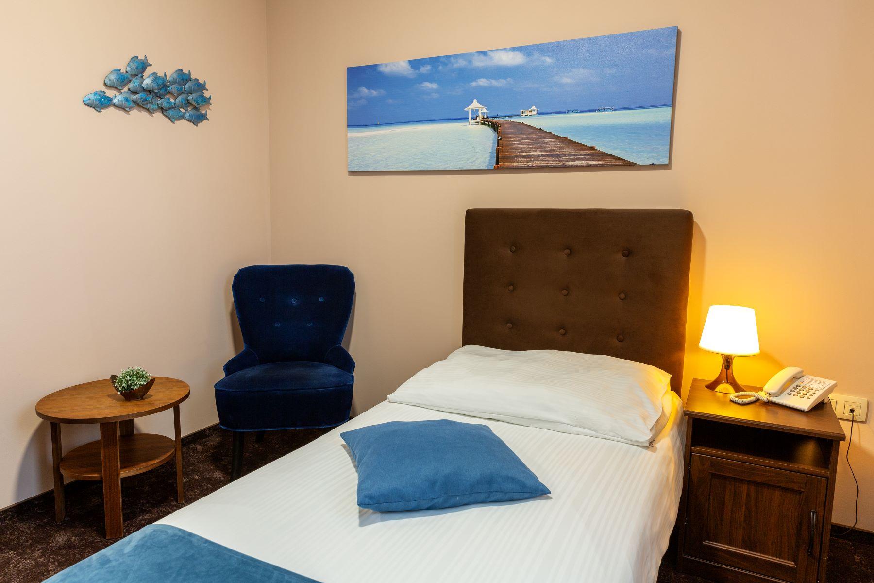 Hotel Max Inn – jednolůžkový pokoj
