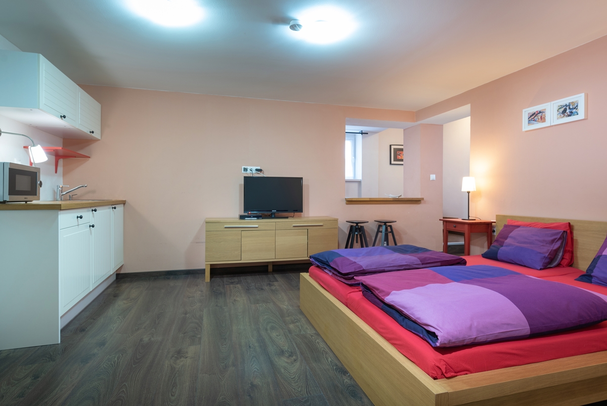 Penzion Pavčina Lehota – apartmán s kuchyňkou
