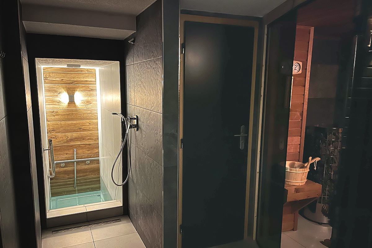 Penzion Pavčina Lehota – finská sauna s ochlazovacím bazénem