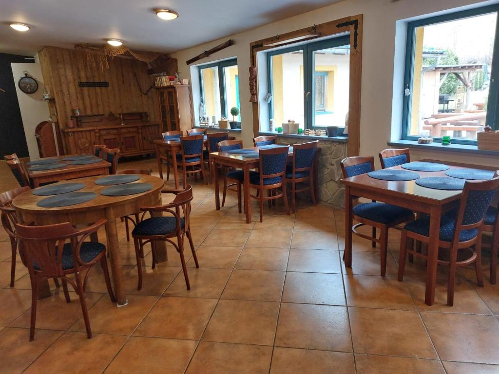Penzion Kupfer – jídelna restaurace